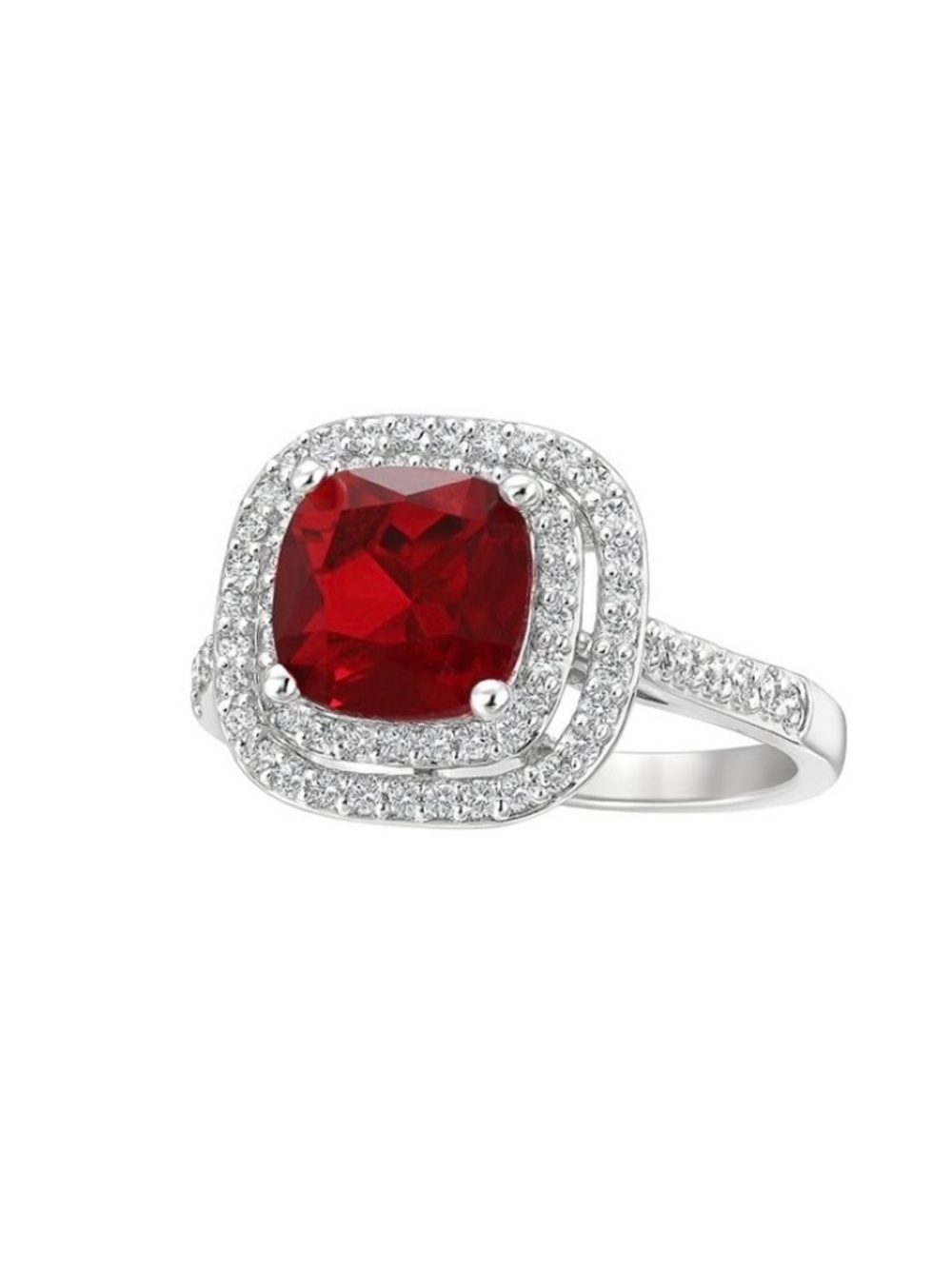 JANKUO CZ Cocktail Ring Size: 9 - NEW